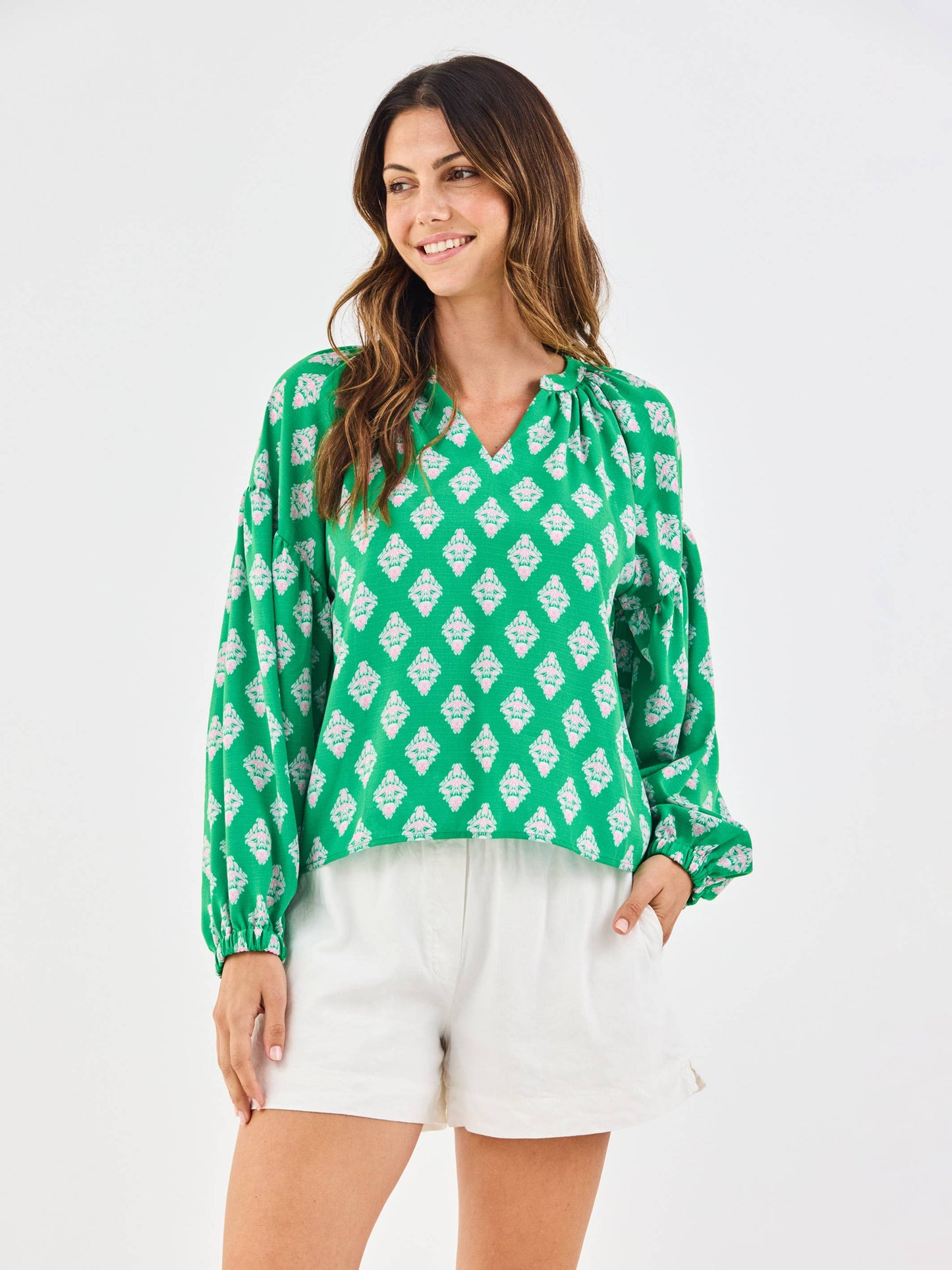 Scarlette Top | Early Riser Green