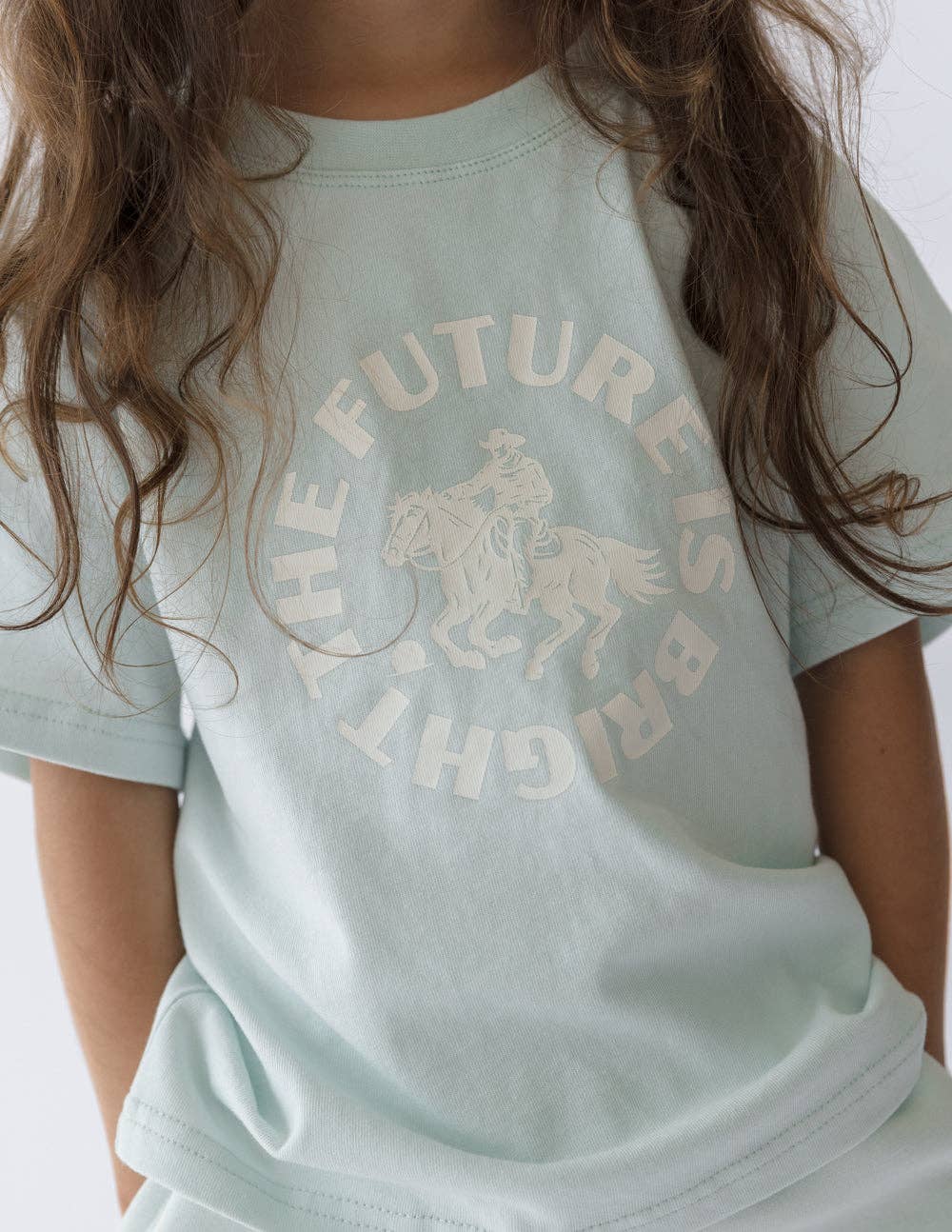 The Future Is Bright Kids Tee