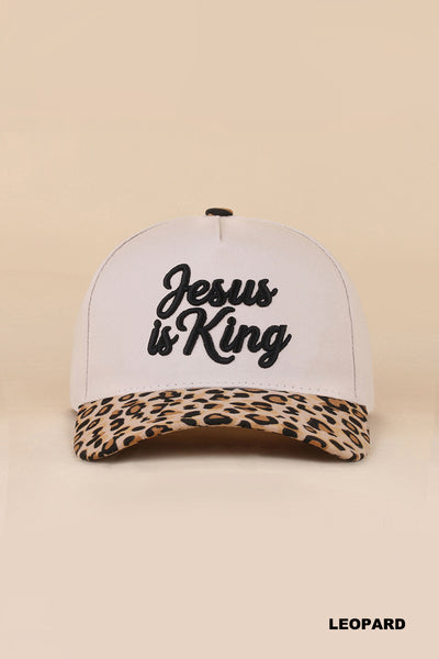 Jesus Is King Two Tone Hat