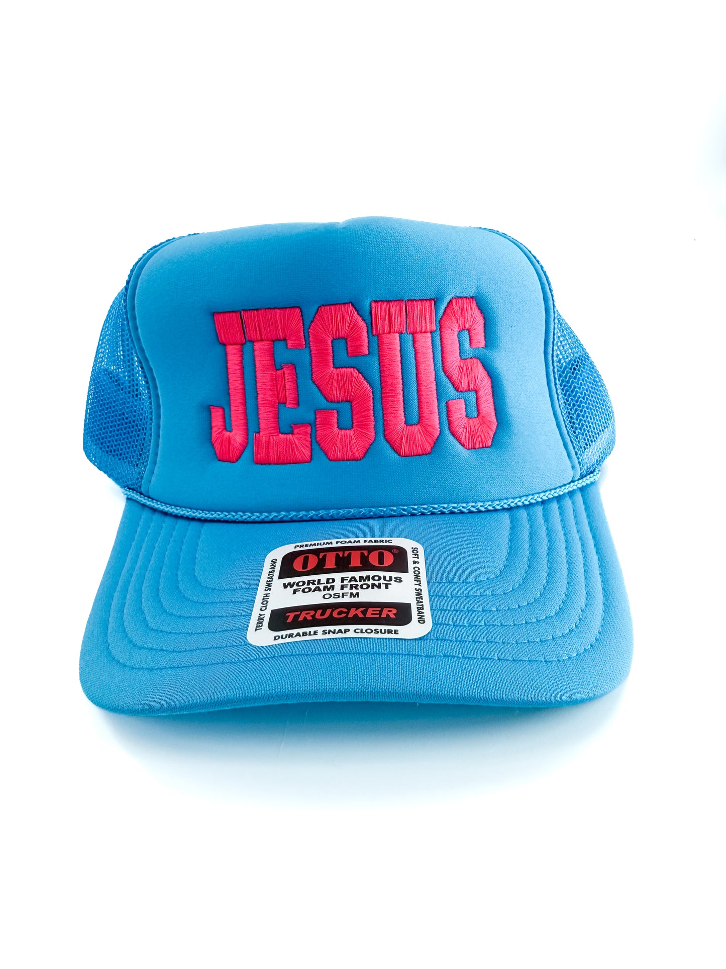 JESUS Embroidered Foam Trucker Hat