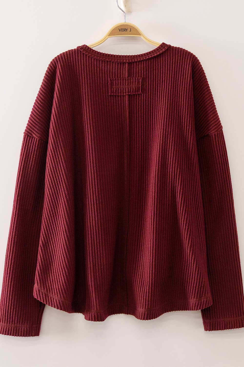 Cozy Waffle Long Sleeve Set