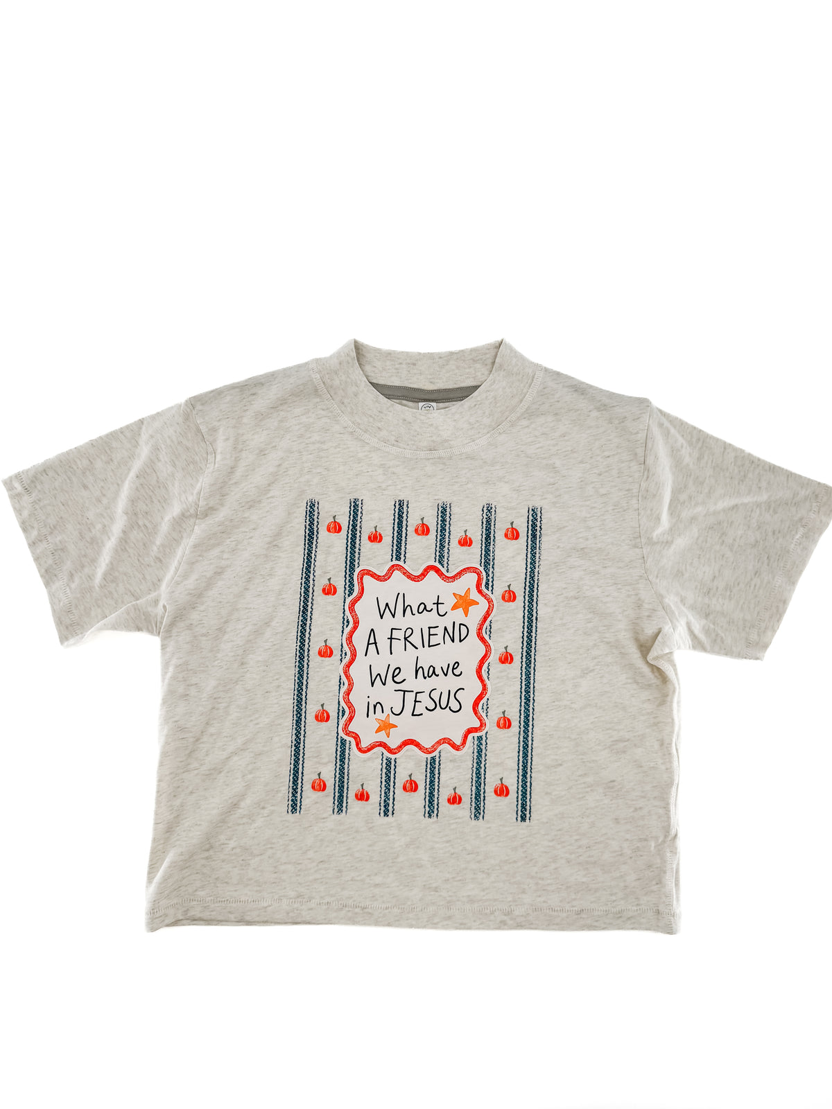 What a Friend We Have in Jesus Pumpkin Design Tee