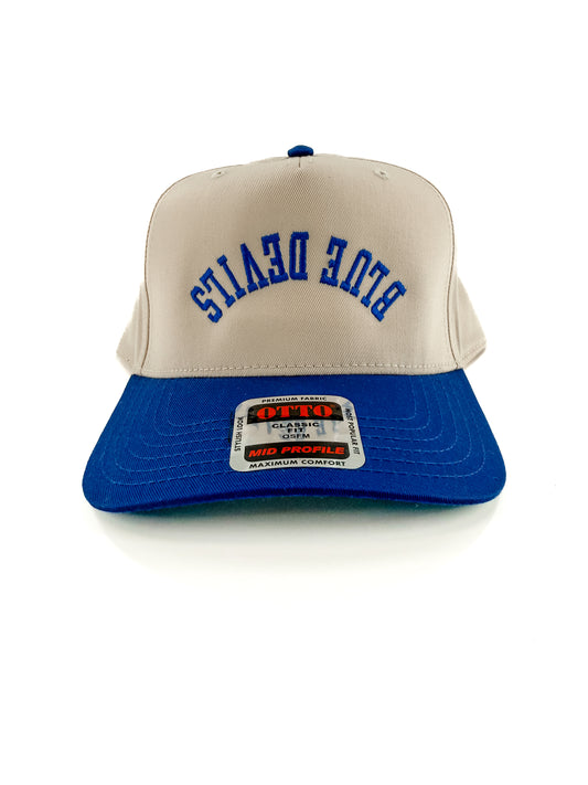 Upside Down Blue Devils Hat