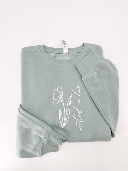 Kids - Rooted in Him Sweatshirt