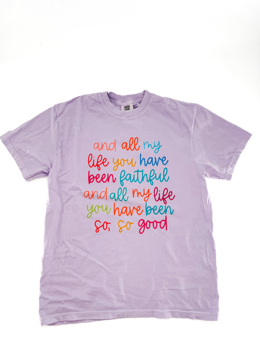 He Has Been Faithful Tee *