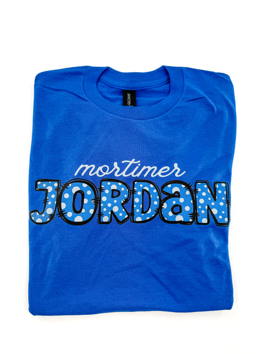 Mortimer Jordan Polka Dot Tee