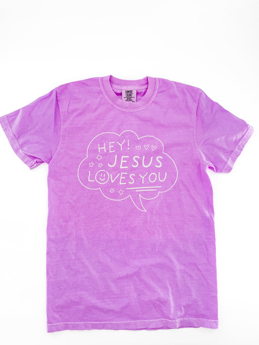Hey Jesus Loves You Tee