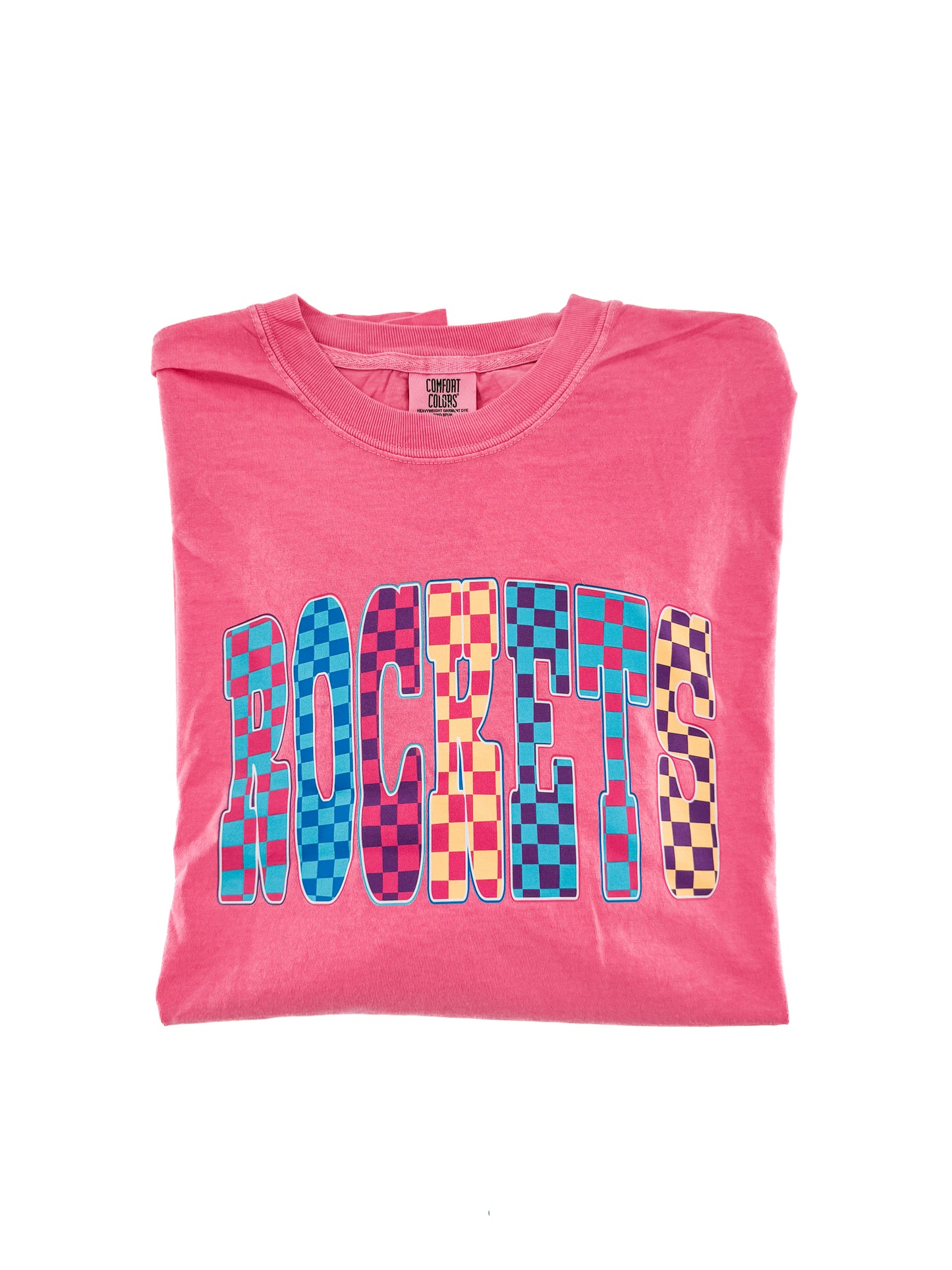 Rockets Checkered Tee