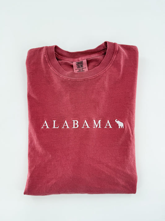 Alabama Embroidered Tee