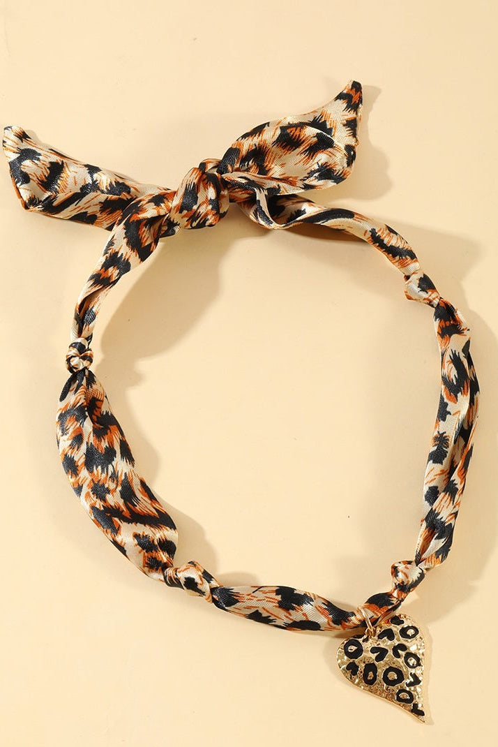 Charm Scarf Necklace