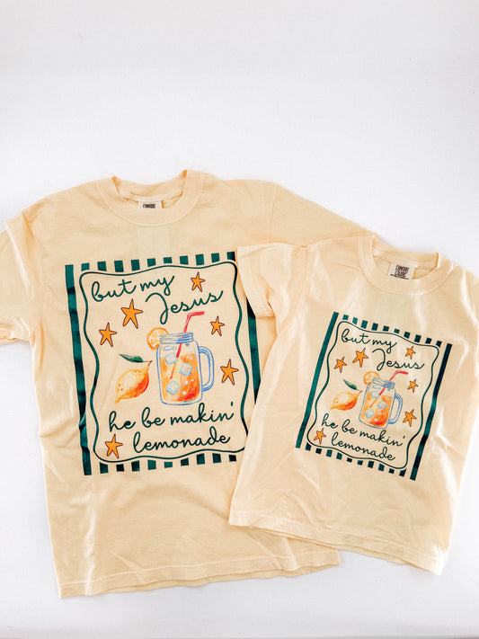 Kids - Striped Lemonade Tee