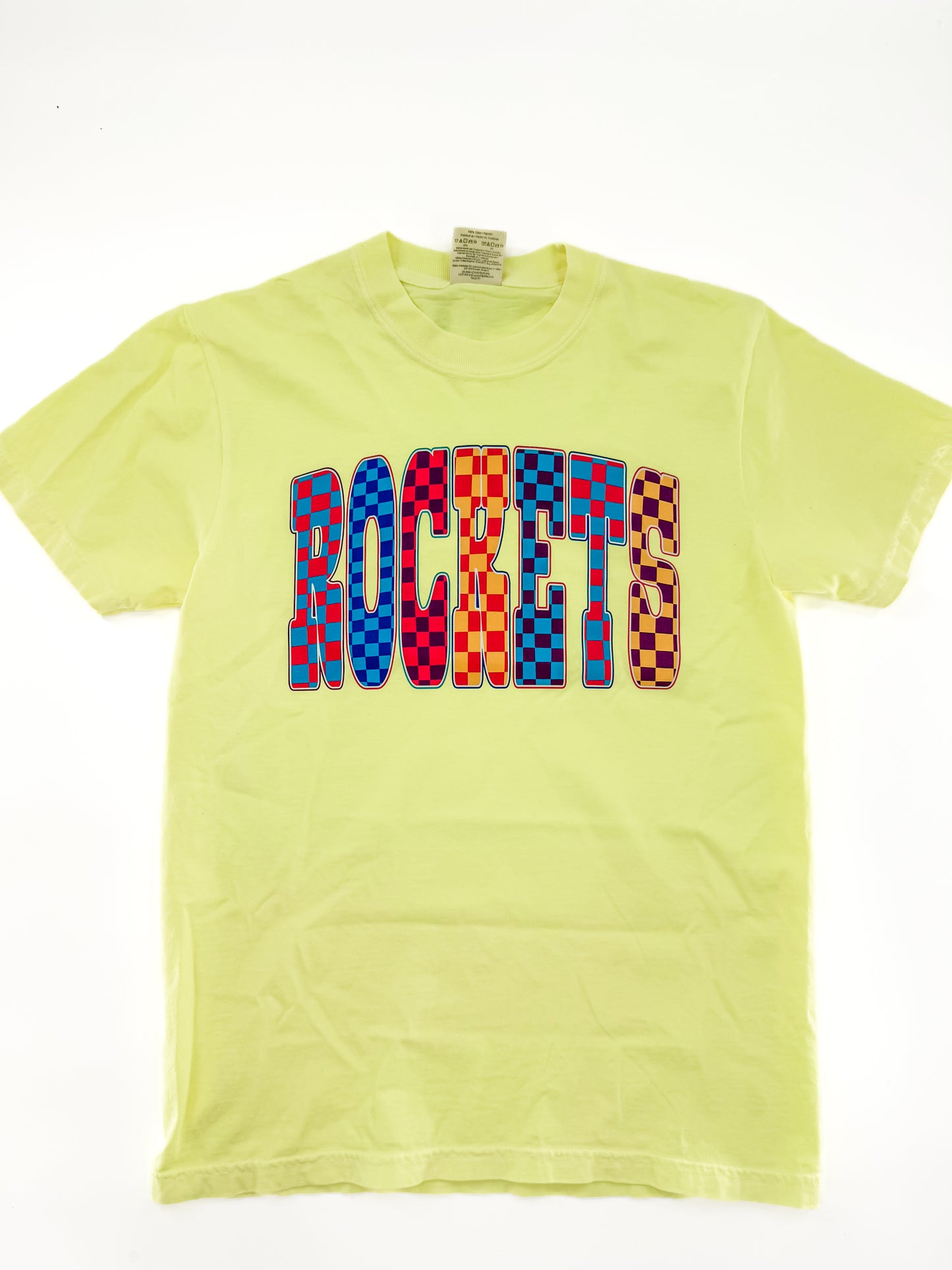Rockets Checkered Tee