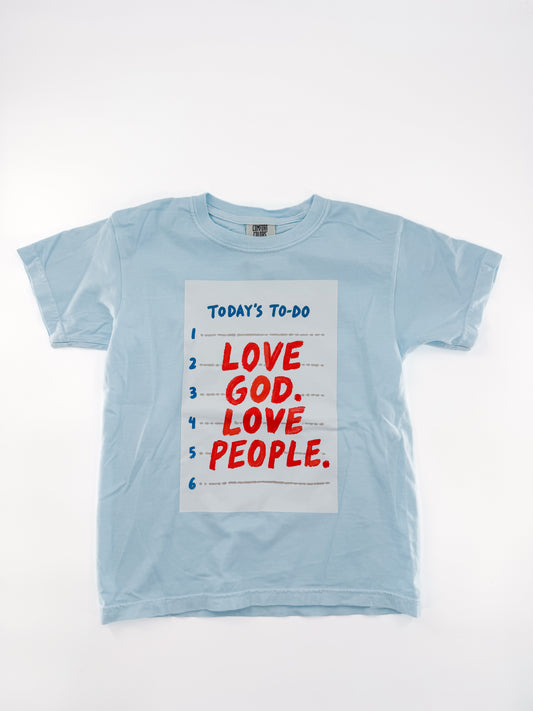Kids To Do List Tee