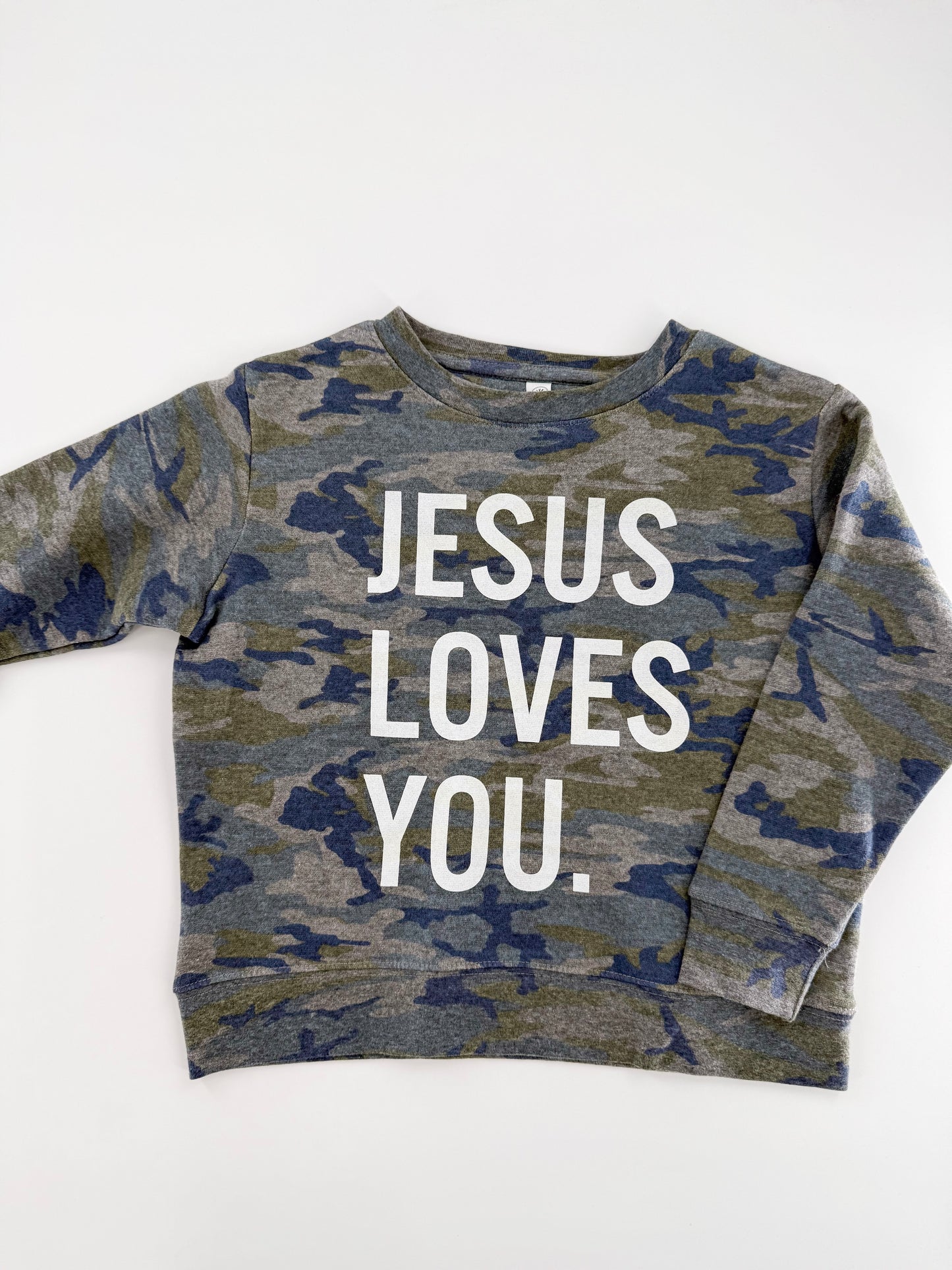 Kids - JESUS LOVES YOU. Sweatshirt