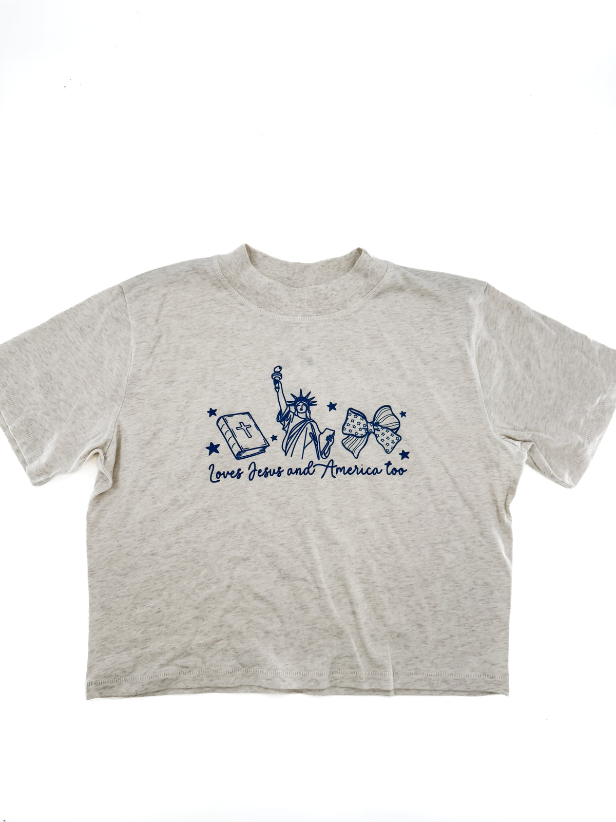 Loves Jesus and America Tee