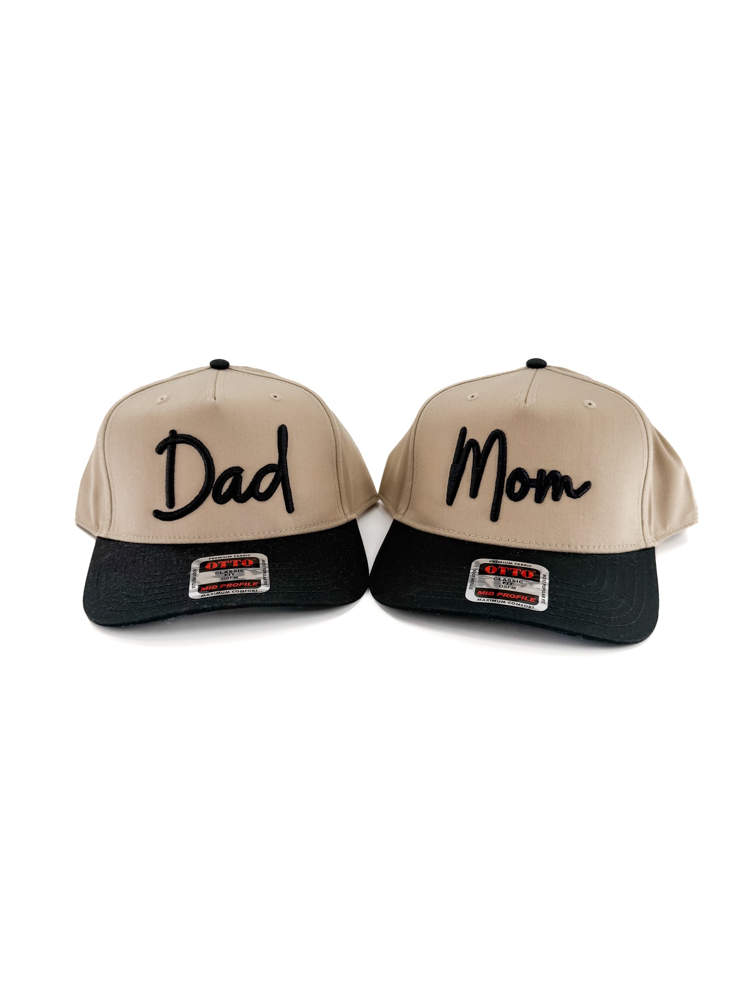 Mom/Dad - Embroidered Hat 3D
