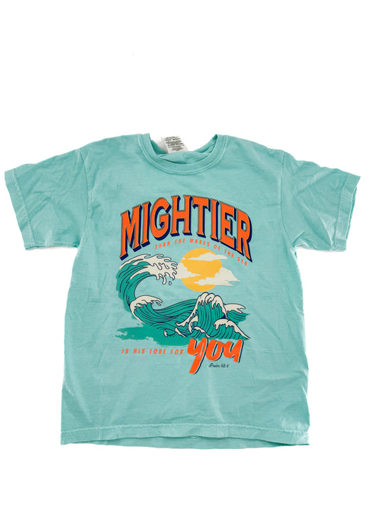 Kids - Mightier than the waves tee
