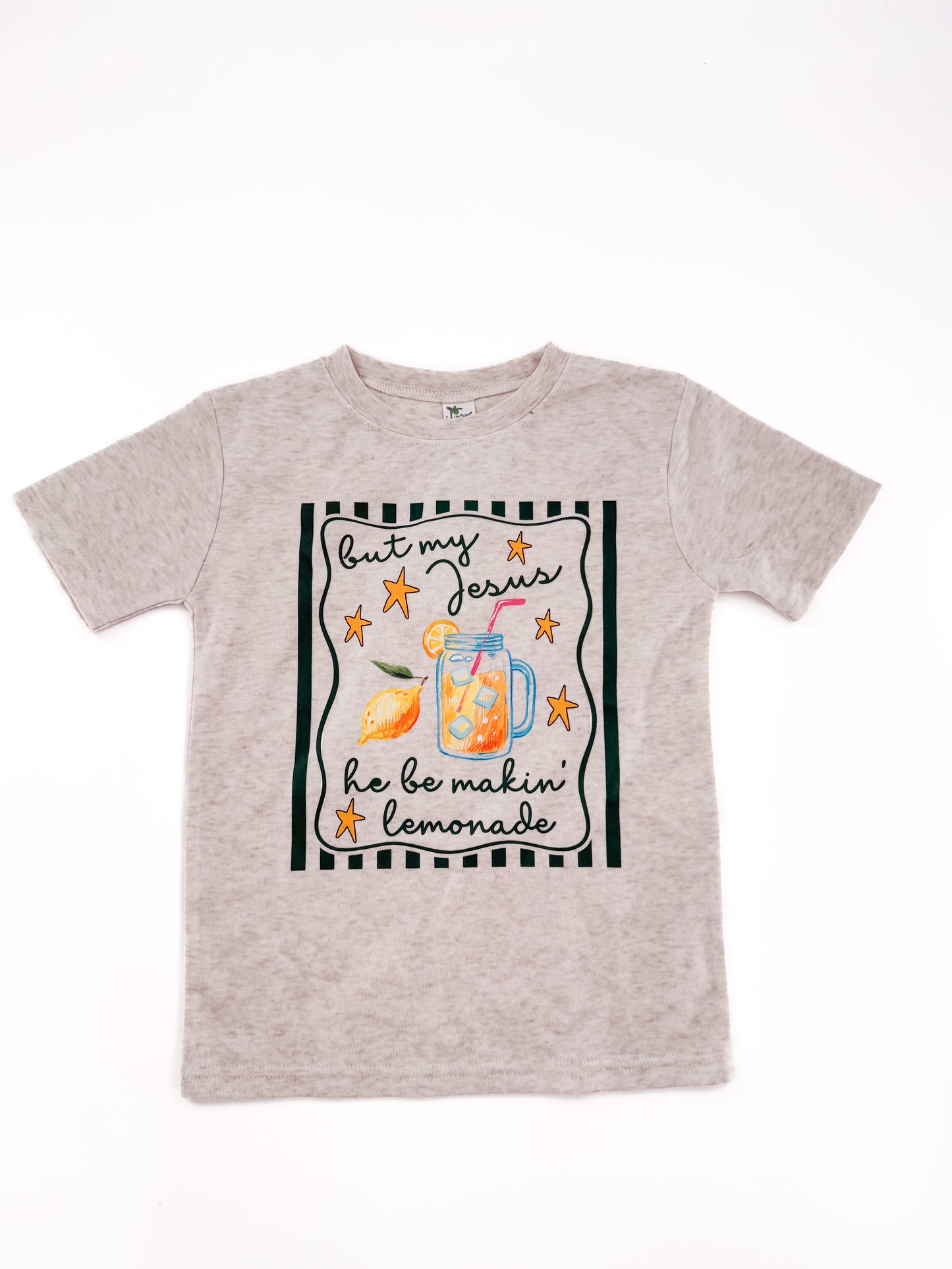 Kids - Striped Lemonade Tee
