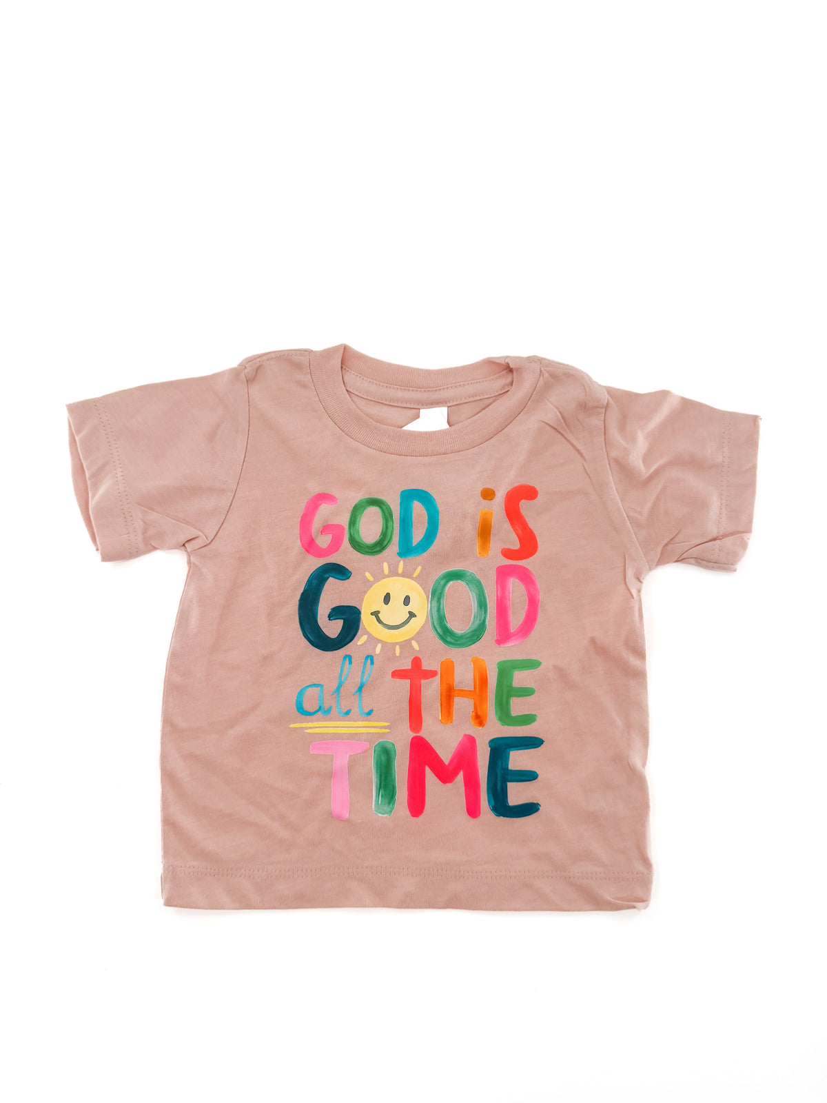Kids - God is Good all the Time Tee-Neon