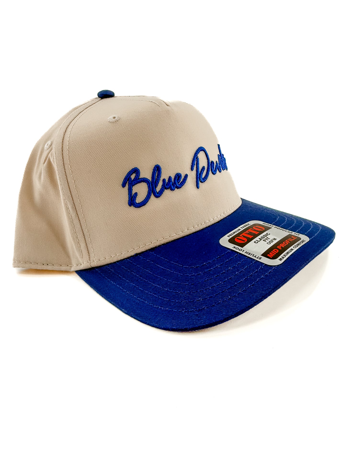 Blue Devils Script 3-D Embroidered Hat