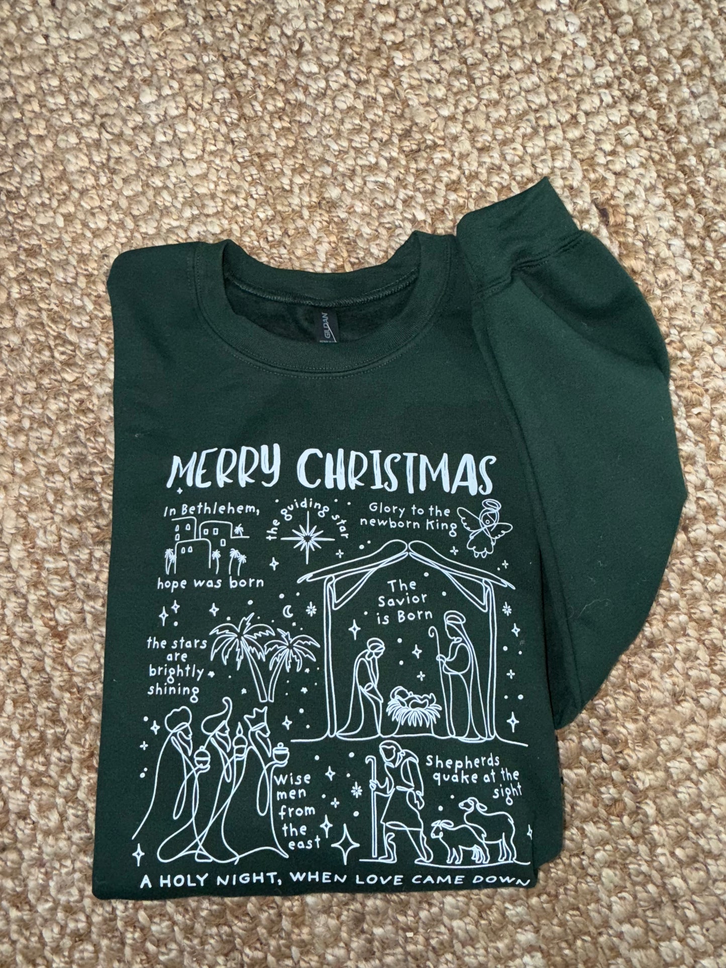Nativity Doodles Sweatshirt