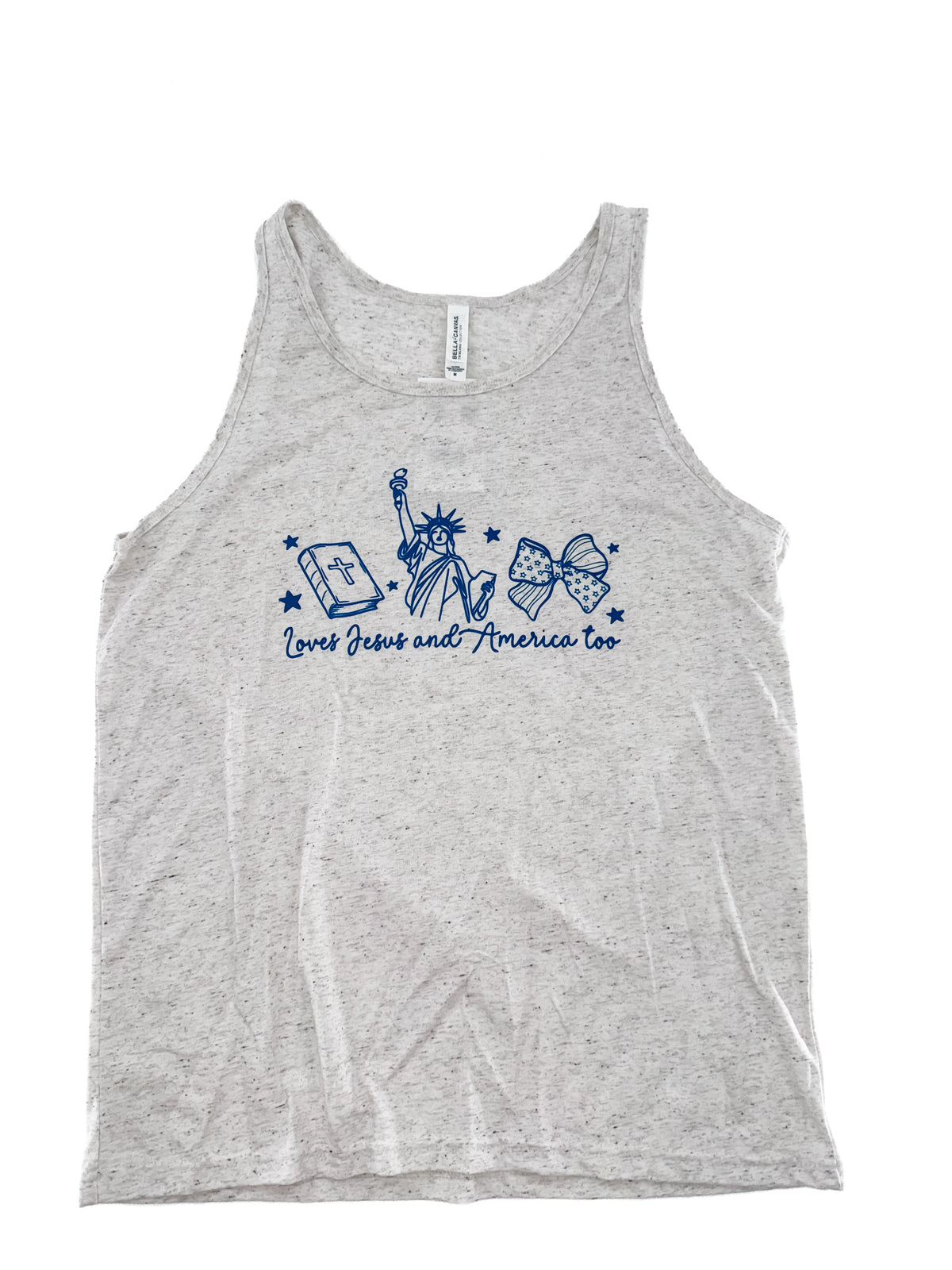 Loves Jesus and America Tee