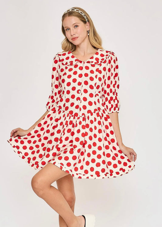 Red Polka Dot Dress