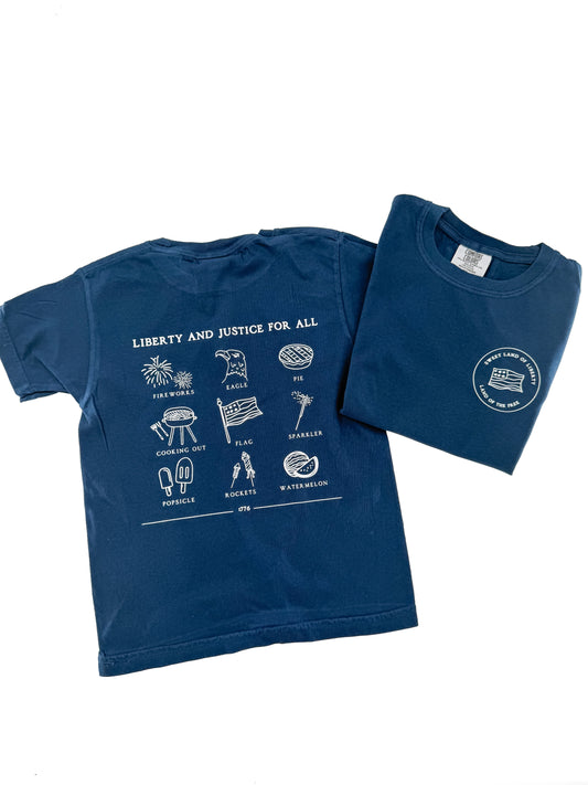 Kids- Sweet Land of Liberty Tee