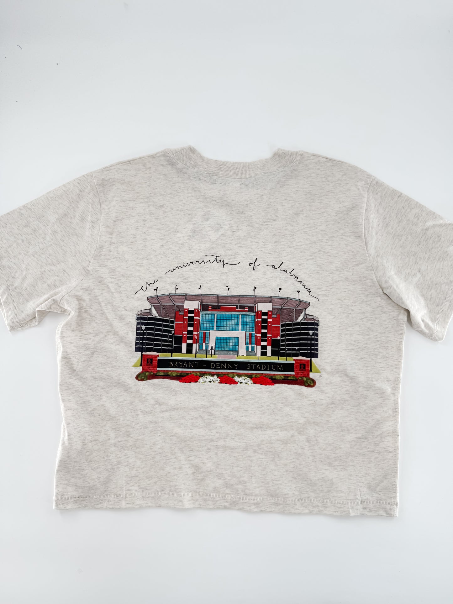 Alabama - Bryant Denny Stadium Cropped Tee