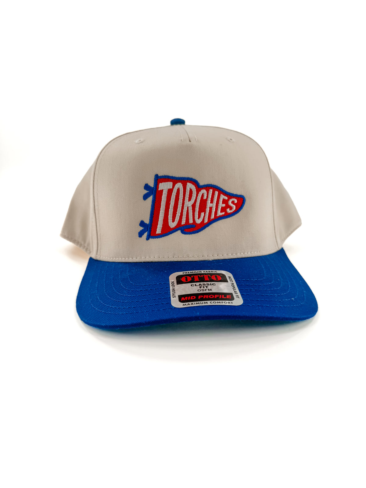 Torches Pennant Embroidered Hat