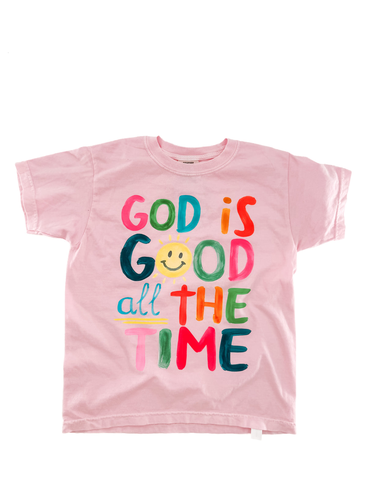 Kids - God is Good all the Time Tee-Neon