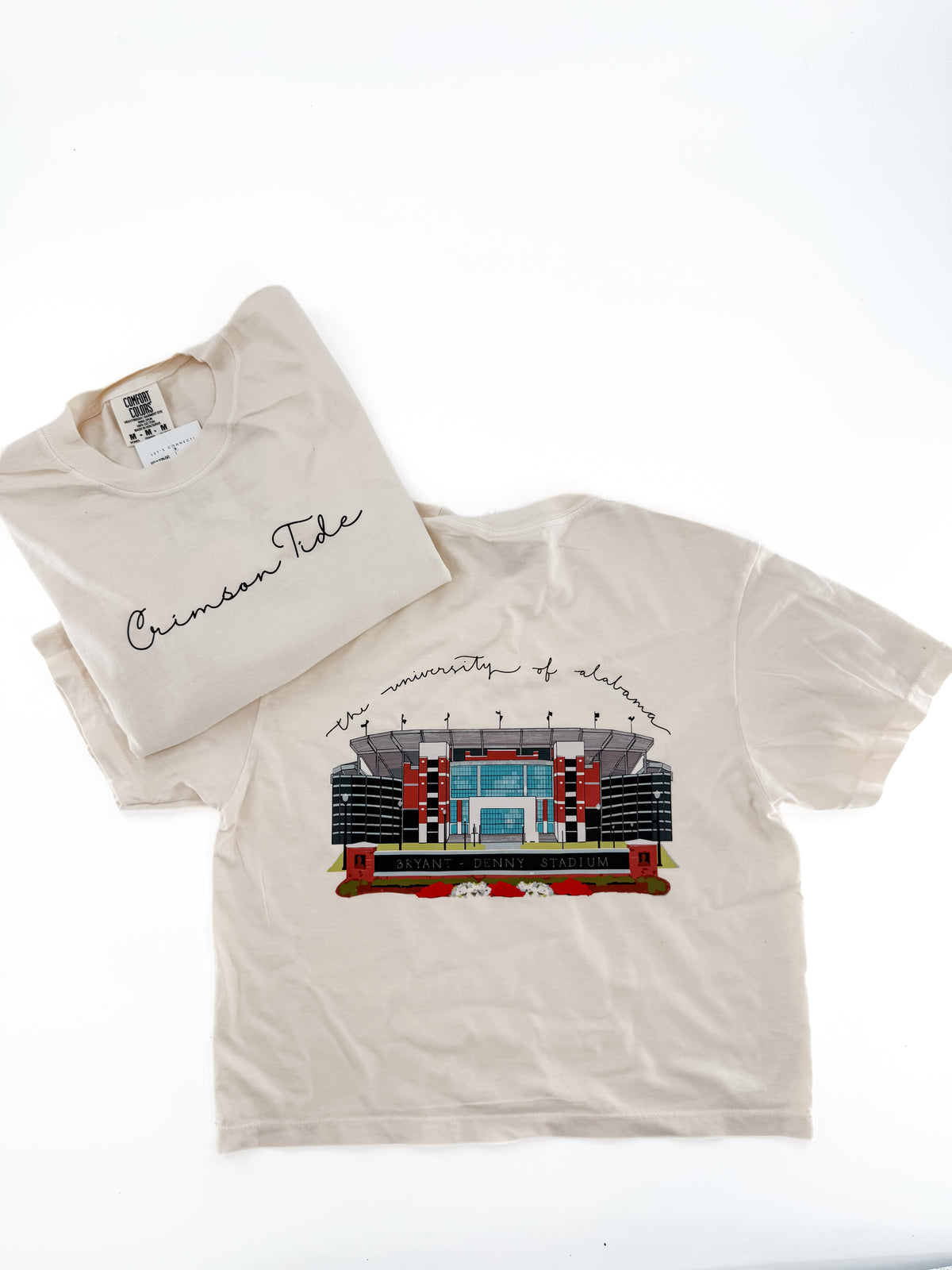 Alabama - Bryant Denny Stadium Cropped Tee