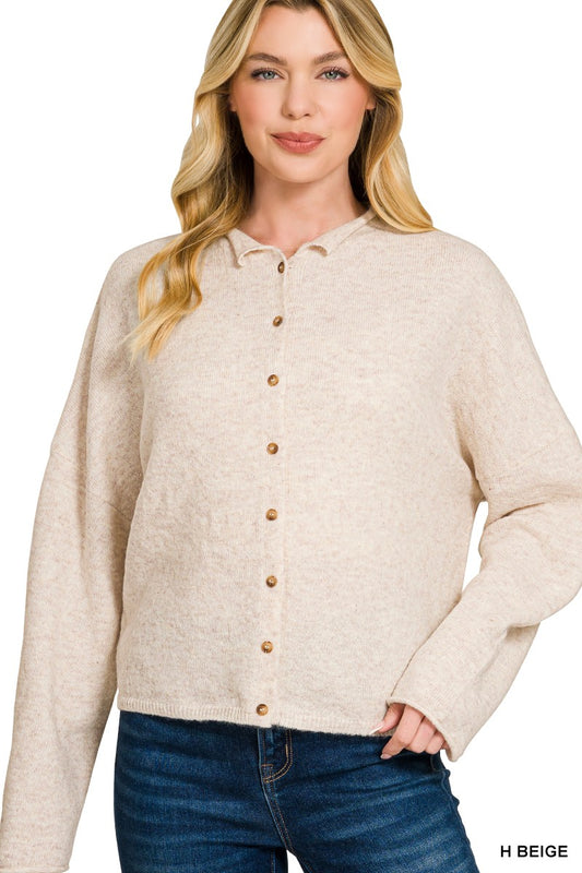 Button Down Cardigan
