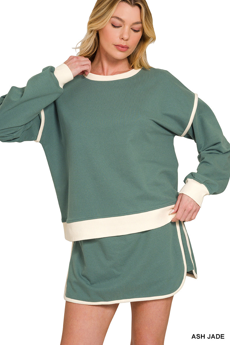 French Terry Skorts Set