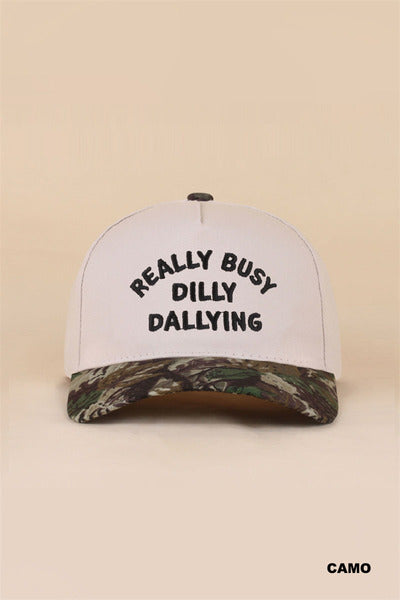 Really Busy Dilly Dallying Hat