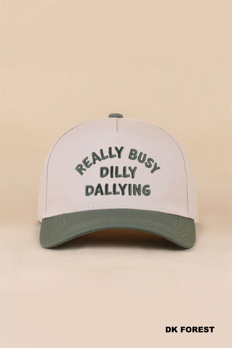 Really Busy Dilly Dallying Hat