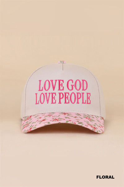 Love God Love People Hat
