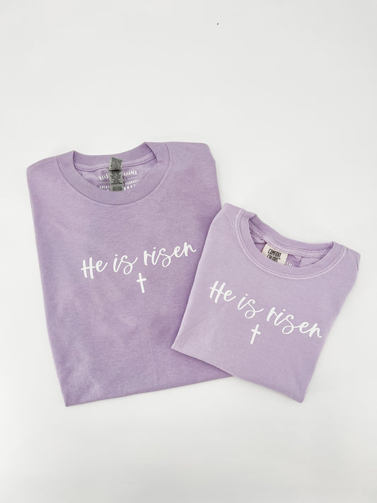 He is Risen Tee (Script)
