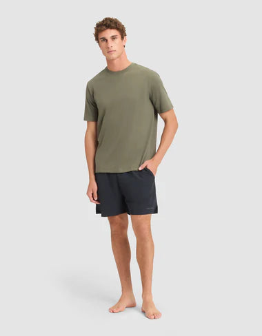 Cozy Earth Men's Performance Sleep Short - Jet Black