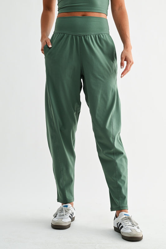 Venice Flowbarrel Active Pants - Silky Pine