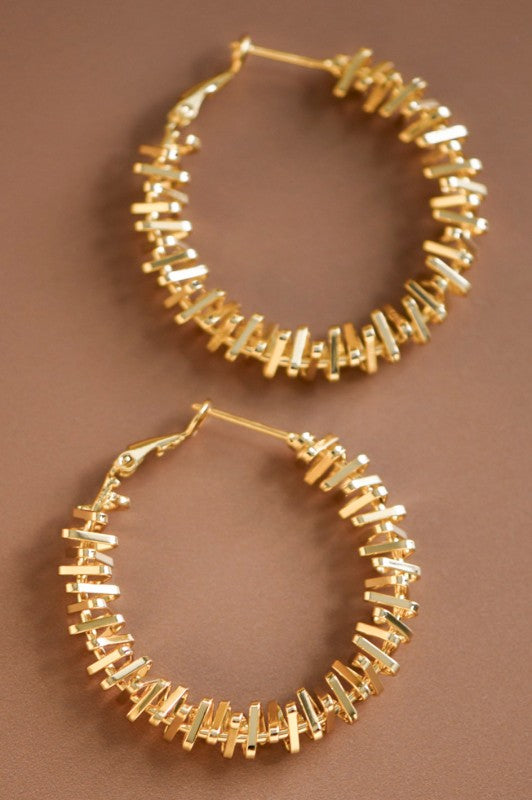 Gold Hoop Earrings