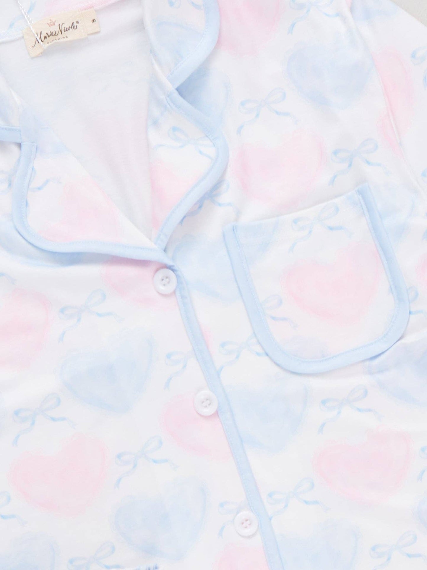 Mom & Me Dreamy Hearts Cropped Pajamas