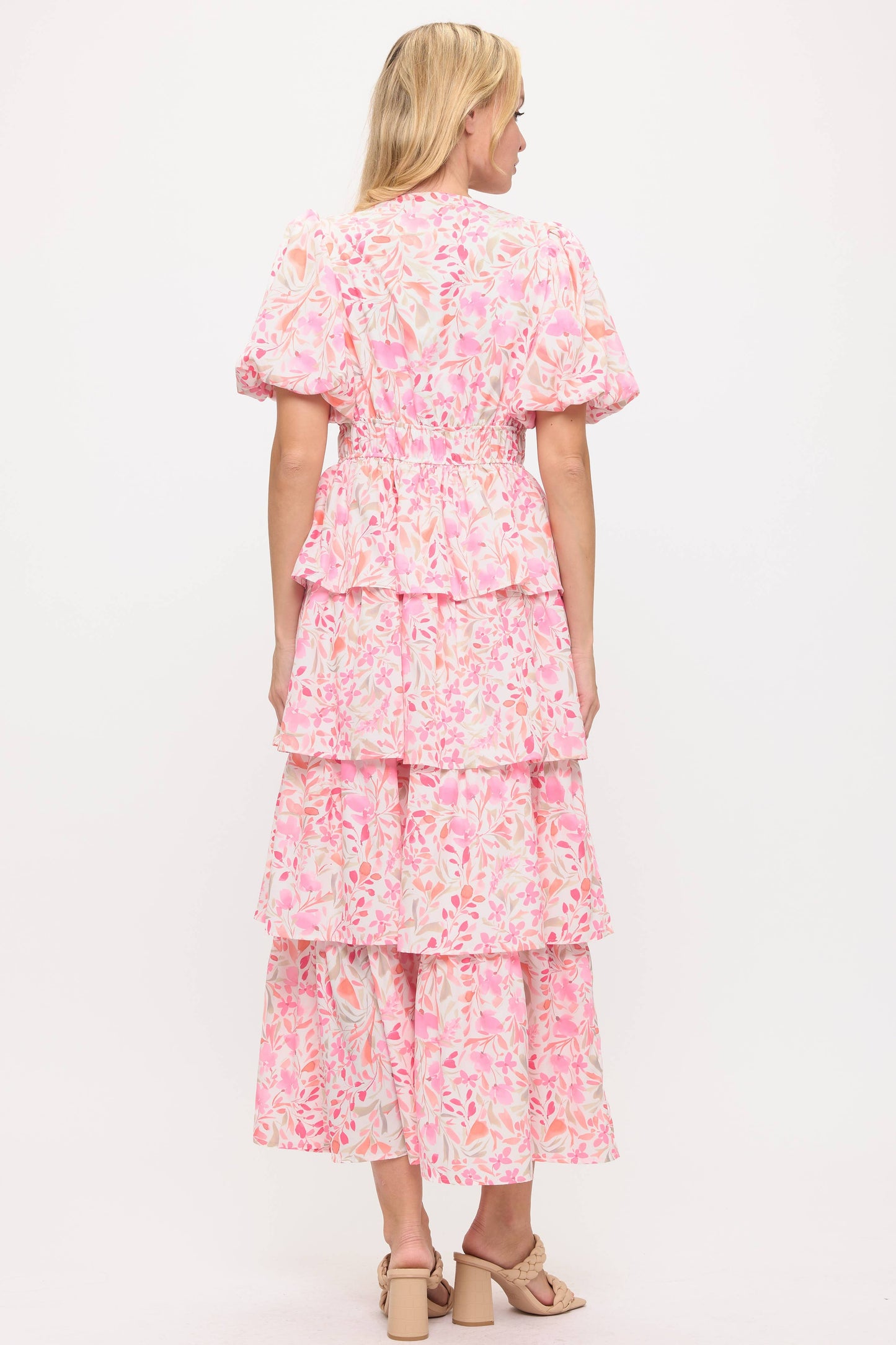 Floral Ruffled Dress